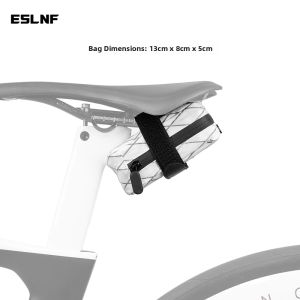 Eslnf | Waterproof Portable Bicycle Saddle Bag