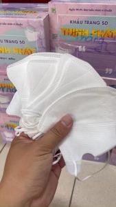 KHẨU TRANG 5D THỊNH PHÁT NGƯỜI LỚN  (HỘP 10 BỊCH 100 CÁI )