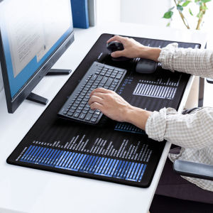 Sanwa Supply | Quick Access Keys Large Mouse Pad
