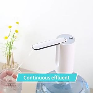 Automatic Water Dispenser Pump USB Charging Foldable Portable Wireless Water Bottle Dispenser Pump Home/Travel Drinking Water Pump Compatible With A Variety Of Bottle Water