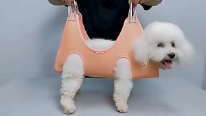 Tas Gantung Hewan - Grooming Hammock Assistant untuk Membantu Memotong Kuku Hewan Peliharaan