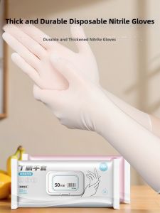 MANJIELI | Durable Extended Thick Dishwashing Gloves