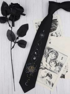 Heart Quake Handmade Casual Stripe JK Uniform Tie Womens Student Mens Small Object Collection Fashionable Necktie Accessory