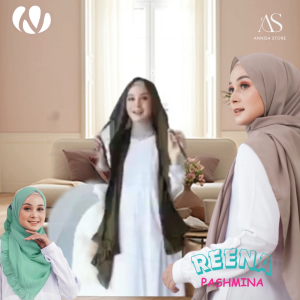 PASHMINA HIJAB NIBRAS REENA PASMINA POLOS / PASMINA TALI REENA BY NIBRAS HIJAB