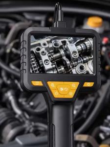 KERUI | KERUI Endoscope Camera With Light Inspection Borescope Camera With 4.3" IPS Screen 1080P Pipe  For Checking Car Sewer Tools
