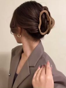 Phụ kiện kẹp tóc xinh Doudou Kẹp càng cua Hàn Quốc cỡ lớn 12cm cho nữ phong cách Hàn Quốc thời trang ZJ050