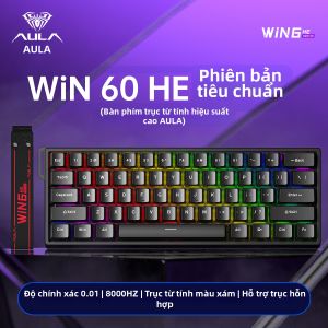 AULA | Bàn Phím Cơ Chơi Game FPS với RT và RGB