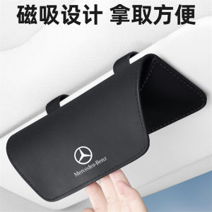 กล่องใส่แว่นกันแดดรถยนต์ แผงป้องกันแสงแดด กล่องเก็บแว่นตา สายรัดหน้าป� แบรนด์ Shang Chi รุ่น SC3064 อุปกรณ์เสริมรถยนต์