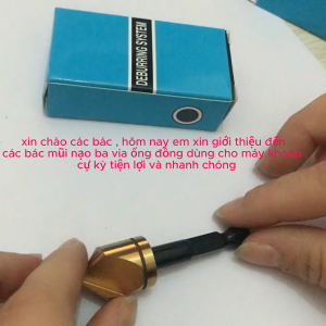 MŨI NẠO BAVIA ỐNG ĐỒNG DÙNG CHO MÁY KHOAN CẦM TAY