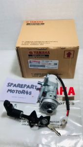 KUNCI KONTAK SET YAMAHA MIO SOUL FINO CARBU MIO SPORTY KODE 14D KEYSET KOMPLIT ORIGINAL YAMAHA
