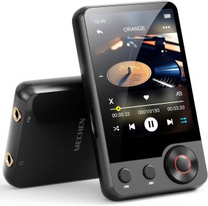 Máy Nghe Nhạc MP3 MECHEN 128GB Bluetooth 5.3 Di Động Màn Hình Cảm Ứng Đầy Đủ Tích Hợp Loa Màn Hình 2.4 Radio FM Chức Năng Ghi Âm Giọng Nói