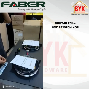 SYK Free Shipping Faberjet XENON 90BK Cooking Cooker Hood Kitchen Penyedut Asap Dapur Masak Free Gift