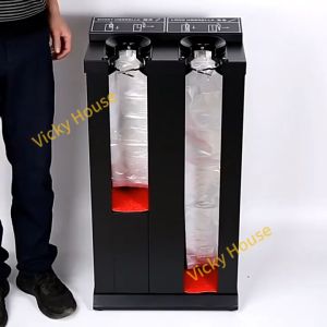 Automatic Wet Umbrella Wrapper Automatic Umbrella Bag Machine for Hotel Shopping Mall Entryway with 200 Umbrella Bags