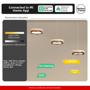 Cream Colored Creative LED Pendant Light