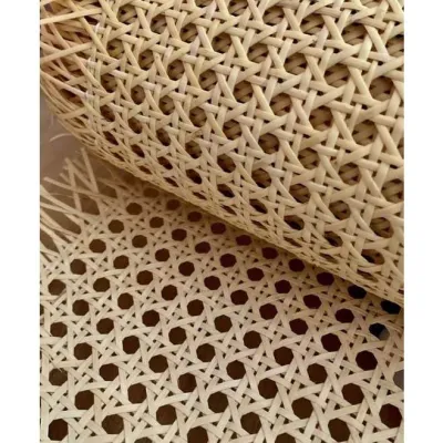 Lembaran Anyaman Rotan Webing Alami Ukuran 40x50