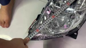 Đèn pha lắp xe trường hải dài góc chéo 65cm