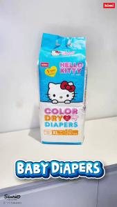 Hello Kitty CLASSIC Baby Diapers Plus Disposable Quick-drying breathable Ultra-thin (S-XXL)