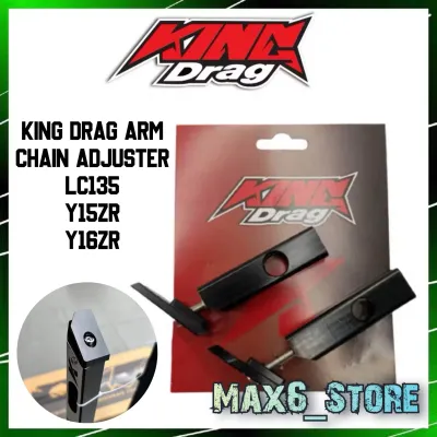 YAMAHA Y15ZR Y16ZR LC135 KING DRAG CHAIN ADJUSTER KINGDRAG DRAGSTER R ARM ADJUSTER KD SWING ARM END CAP LC Y15 Y16 EXCITER 150 EXCITER 155 EXCITER 135