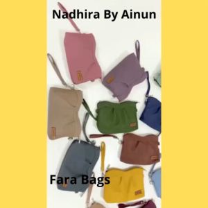 TAS SELEMPANG WANITA NADHIRA BAG BY AINUN 2in1