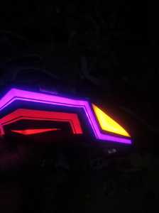 STOPLAM LAZY BEAT KARBU warna Ungu/Belum termasuk mika smoke /Hanya lazy saja