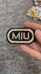 Miếng Sticker Thêu Ủi hình miu miu
