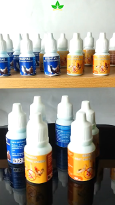 PAKET BRANTAS BURUNG ( Obat cacing burung untuk burung seperti merpati dara perkutu dan lainnya )