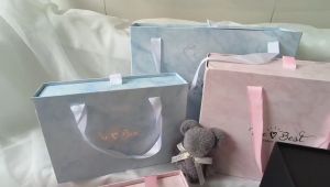 กล่องของขวัญ ถุงกระดาษหนา หูหิ้ว กล่องกระดาษหนา กล่องรับของรับไหว้ มีลิ้นชัก ราคาถูกต้อง สินค้าพร้อมส่งในไทย