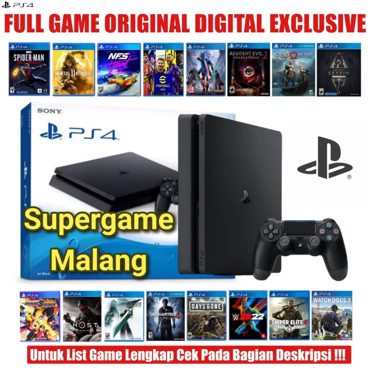 Harga ps4 store slim 500gb second