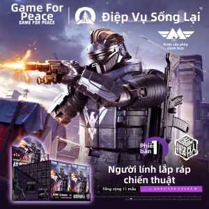 SANBAO | Hộp Mô Hình Giấu Tên Chủ Đề Trốn Thoát Tàu Điện Ngầm Elite Bảo Vệ Hòa Bình