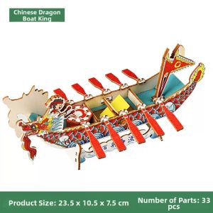 DIY Underwater Electric Dragon Boat Model
