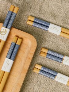 Bộ 5 Đôi Thìa Gỗ Tre Kiểu Nhật Bản Chống Trượt Đầu Nhọn Thân Thiện Với Môi Trường Và Sức Khỏe Dùng Trong Gia Đình Hộp Quà Tặng Họa Tiết Hoa