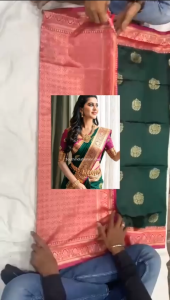 [PRE-ORDER] SOFT LITCHI SILK SAREE { DELIVERY 15-20 DAYS }