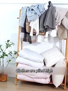 110L Large Capacity Clothes Organizer Storage Box For Clothes Thicken Dustproof Clothes Storage Box
