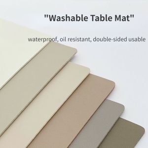 Waterproof and Environmentally Friendly Study Desk Mat Student Tablecloth Writing Desk Computer Desk Mat Thick Desktop Mat for Childrens Eye Protection Learning