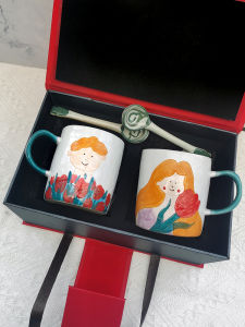 Classy Wedding Anniversary Gift for New Bride Accessible Luxury Girlfriends DIY Couple Cups Couple Good Product Practical