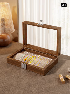 Necklace Wooden Jewelry Storage Box