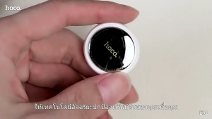 HOCO E91 เครื่องติดตามบลูทูธ สำหรับค้นหากู้งานกุญแจ กระเป๋า และอื่น ๆ กันน้ํา
