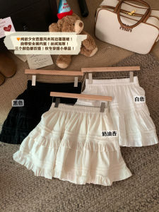 Váy Ngắn Xếp Ly Cotton Phong Cách Hàn Quốc Pure Desire Ngọt Ngào Có Viền Gỗ Cho Nữ Mùa Xuân Mới Cỡ Nhỏ Chống Ánh Sáng