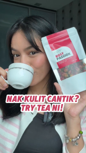 4Leaftea Rosy Passion Premium Rose Bud Flower Tea Calming Natural Rosebud Herbal Tea for Healthy Skin Reducing Stress