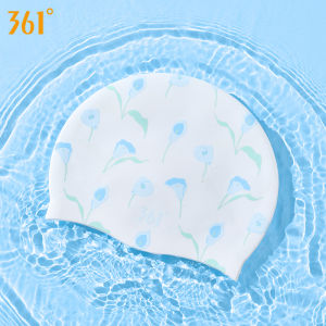 361° | Waterproof Non-slip Large-fit Long Hair Swim Cap