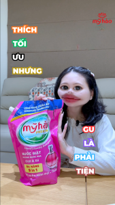 Nước Giặt Cao Cấp Công Nghệ Châu Âu 9IN1 Mỹ Hảo | Hương Nước Hoa Giặt Tay Và Giặt Máy | Túi 3KG