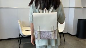 Bag For School For Girl New Ins College Style Large-Capacity Backpack Japanese And Korean Student School Bag For Women
