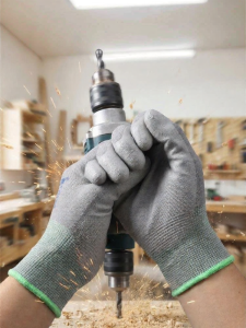 Terrain Kun | Wear-Resistant Breathable Anti-Slip Puncture-Proof Soft Carpentry Safety Gloves
