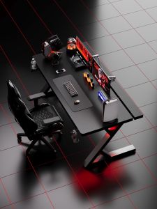 SAMEDREAM | Carbon Fiber Gaming Desk