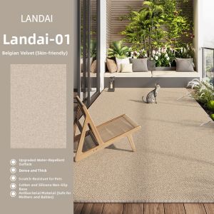 BOZK | Waterproof Sunproof Anti-slip Stain-resistant Easy Clean Custom Cut Floor Mat
