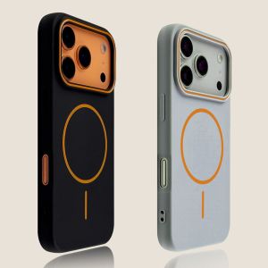 Ốp Điện Thoại iPhone 17 Pro Max Air 16 E 15 14 13 12 11 Cao Cấp Mềm Mại Từ Tính Chống Sốc Tương Thích Với Sạc Không Dây Magsafe