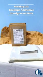 Packing List Envelope | Self Adhesive Envelope | Pouch Bag | Carton Box Pocket | Consignment Note | Invoice Pouch