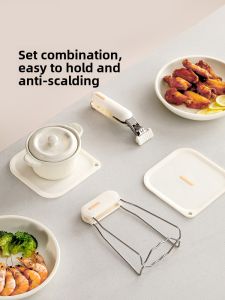 FaSoLa | Heat-Resistant Tongs Stainless Steel