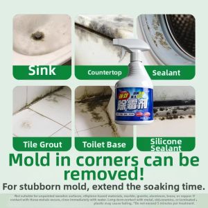 Water Scale Remover Shower Cleaner Bathroom Glass Cleaning Lotion