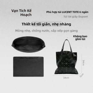 FANJI PROJECT | Túi Đựng Nội Bộ Nhẹ Với 6 Ô Sử Dụng Vật Liệu Tyvek